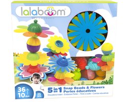 Lalaboom - Educatieve kralen en bloemen - 25 Stuks