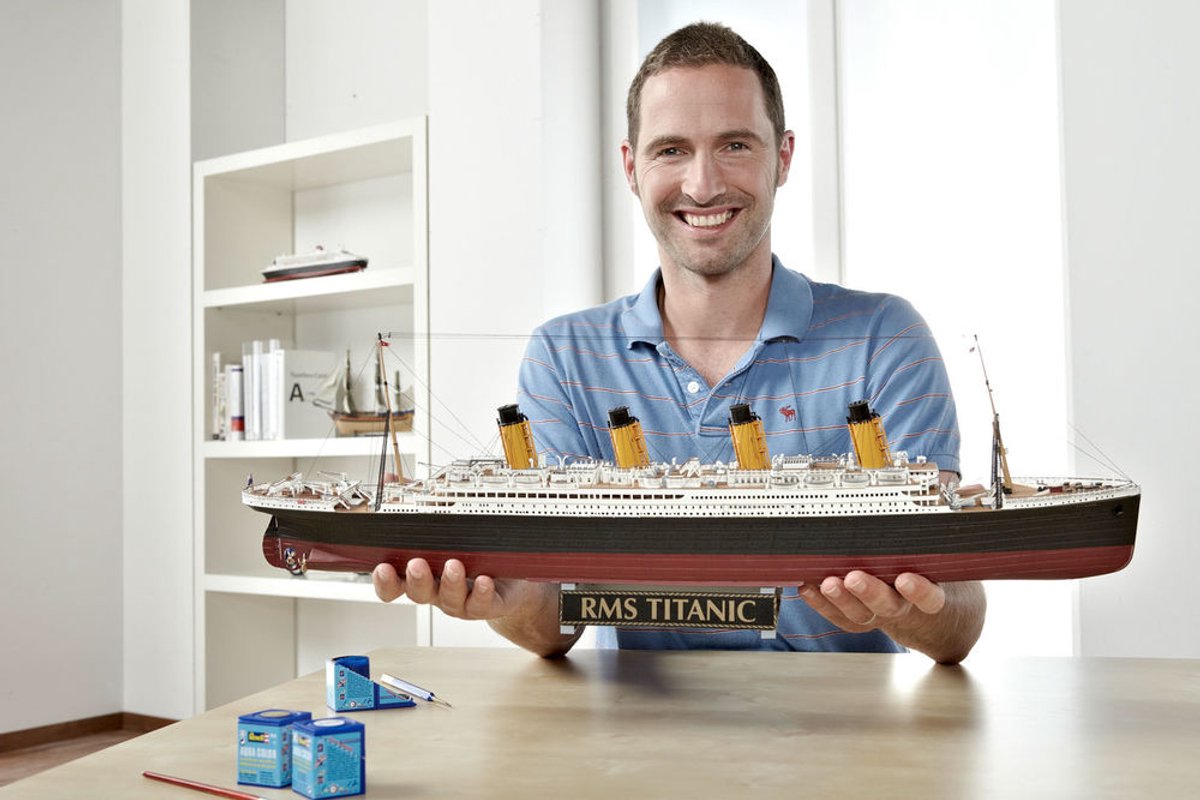 Revell Modelbouwpakket Schepen - 05715 Gift-Set 100 Years Titanic - 1:400 — afbeelding 22