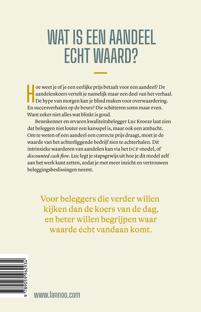 Niet alles wat blinkt is goud - back cover