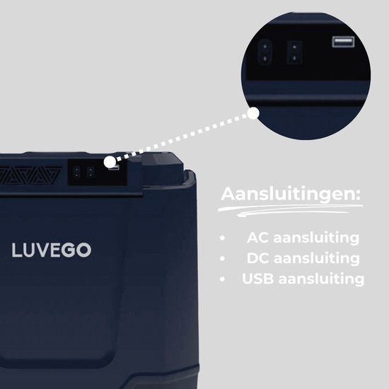 Luvego Koelbox Thermo Elektrische 32L - Eco Stand - 12v 230 volt - Coolbox - Koelbox Elektrisch met Ingebouwde Bluetooth Speaker van Luvego — afbeelding 5
