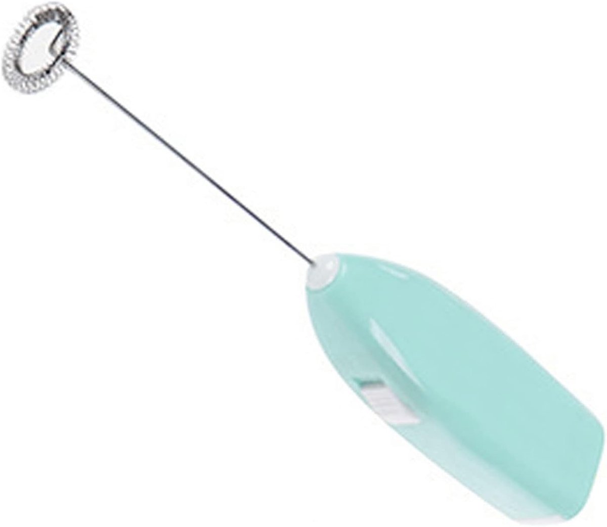Draadloze Elektrische Mixer - Compacte Keukenmixer - Snel Ingrediënten Mengen - Batterijgevoed Gemak - 21 x 4 cm - Blauw