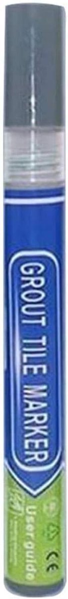 Tegelstift Reparatiepen - Mortel Herstel Marker - Badkamer Keuken Renoveren - Sneldrogend Duurzaam - 2 mm Lijnbreedte - Diverse Grijstinten