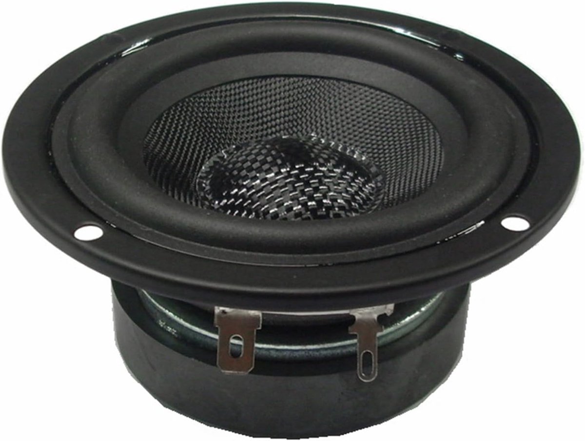 Subwoofer Luidspreker Unit - Bass Speaker - Muziek Luisteren - Glasvezel Geweven Wastafel - 4.5 Inch
