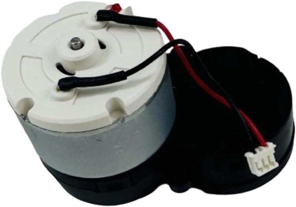 Zijborstelmotor - Robotonderdeel - Stofzuigeronderhoud - Stille werking - Zwart grijs