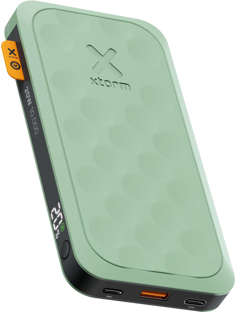 Xtorm Powerbank met Snelladen 10.000 mAh Groen