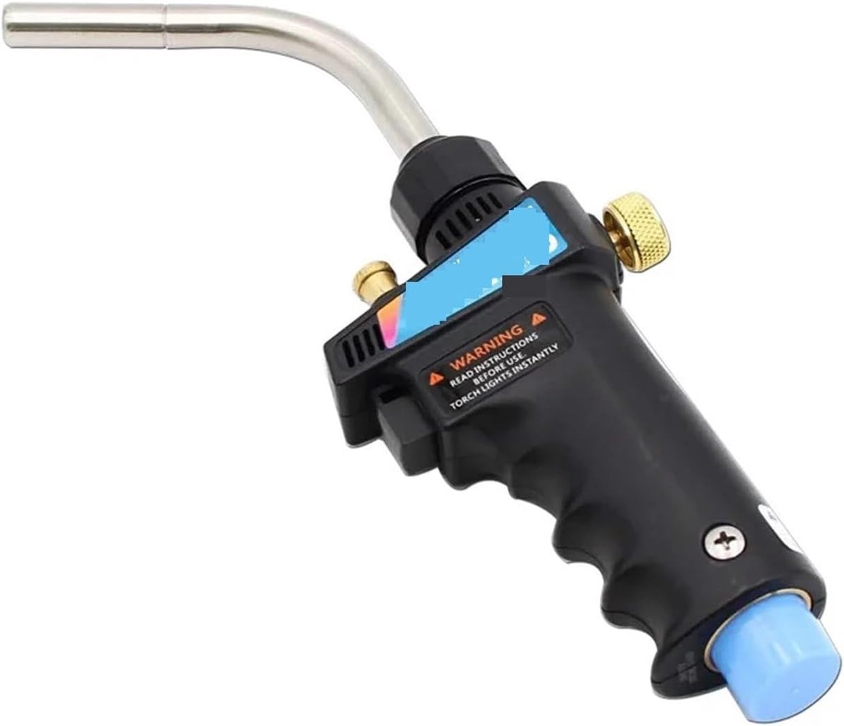 Gasbrander - Spuitpistool - Lassen en solderen - Elektronische ontsteking - 17x35cm