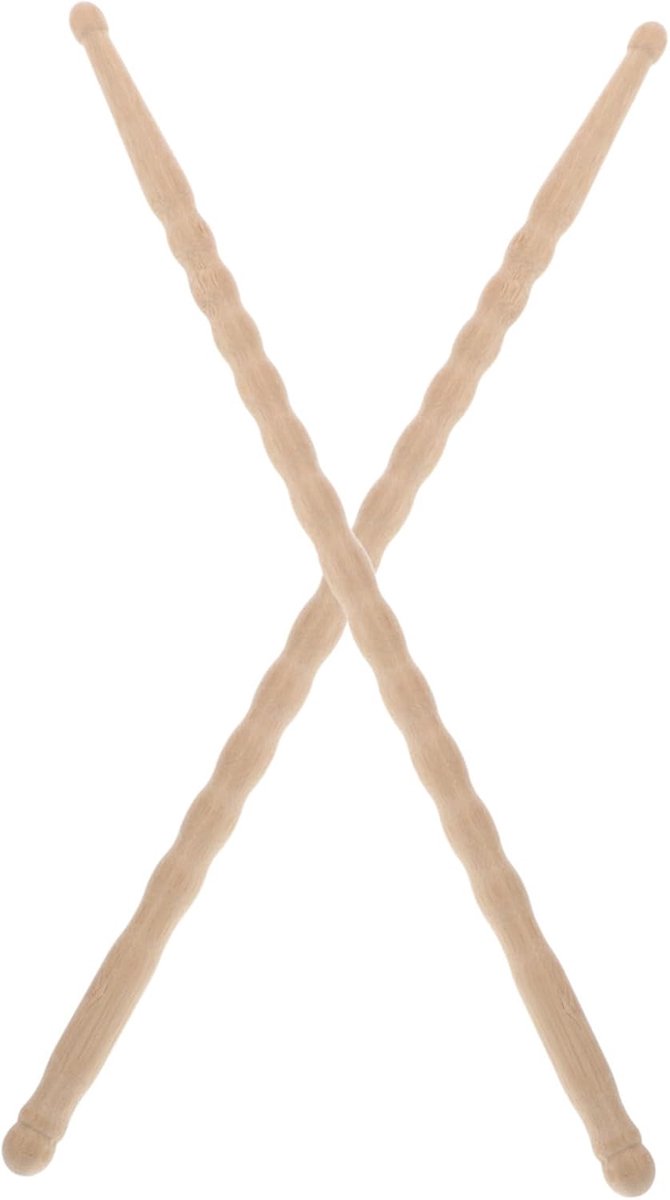 Drumstokken - Percussie Stokken - Muziek Maken - Antislip Handvat - 40.5cm Lengte - Khaki