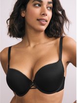 Next - Dames - Diepuitgesneden triple boost push-upbeha A-DD - Zwart