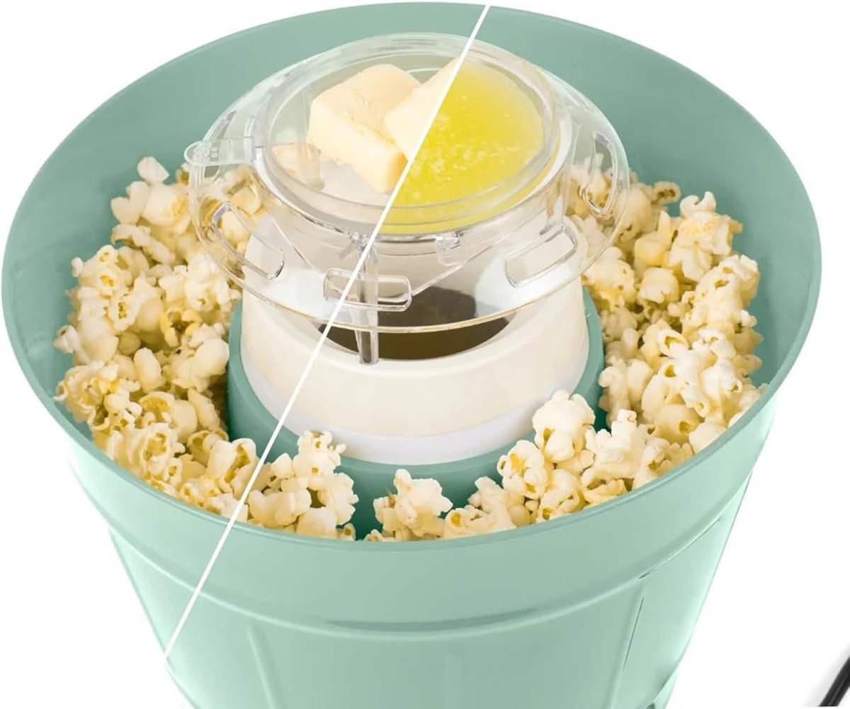 Popcornmachine - Maïspopper - Snacks Maken - Snel en Gemakkelijk - One Color