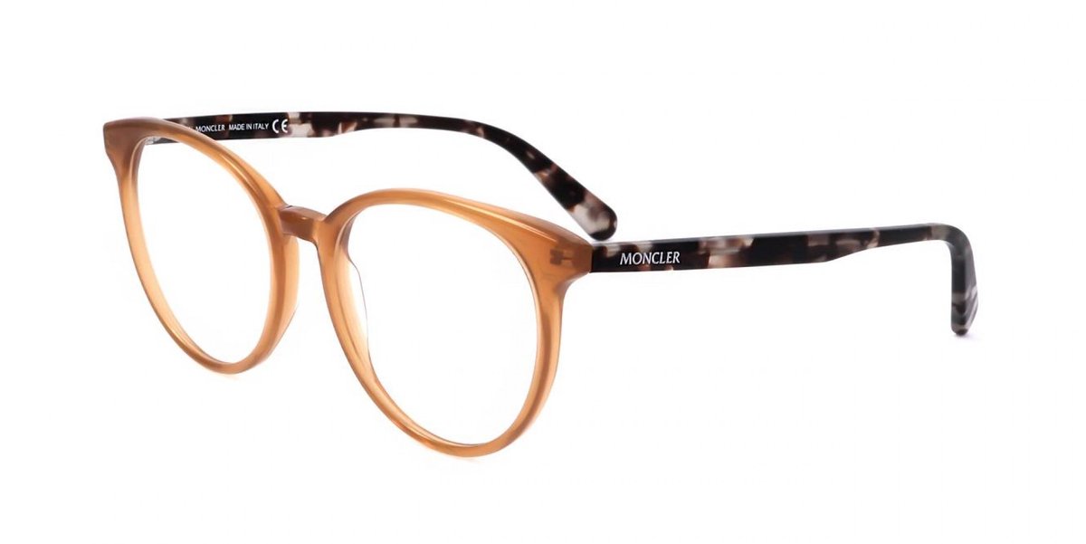 Moncler ML5117 Shiny light brown 51/17/145 WOMAN Brilmonturen