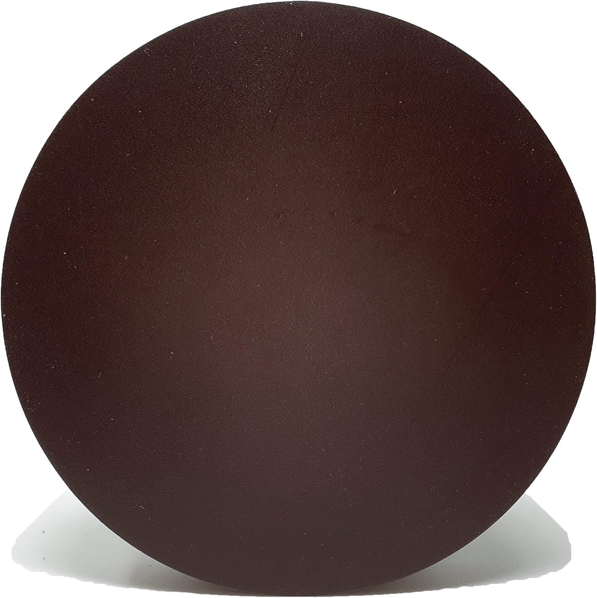 Leren Onderzetters - Drank Matten - Bescherm Tafel - Volnerf Kwaliteit - 10cm Rond - Bruin
