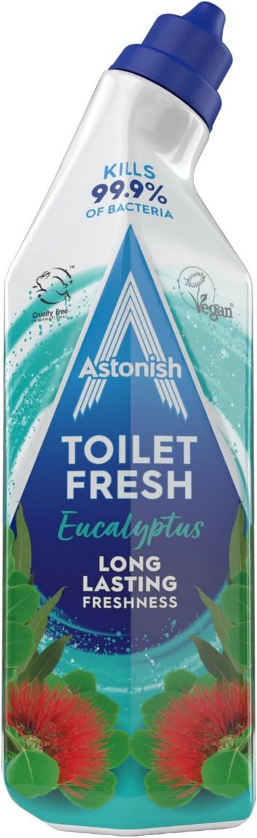Astonish Toilet Cleaner Eucalyptus - Antibacterieel Toiletreiniger - 750 ml