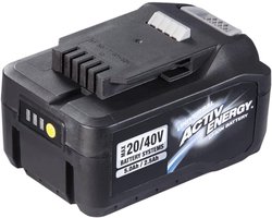 Accu voor elektrisch gereedschap - Batterij Powerpack - Draadloos werken - Lithium-ion technologie - 40 Volt 5.0 Ah