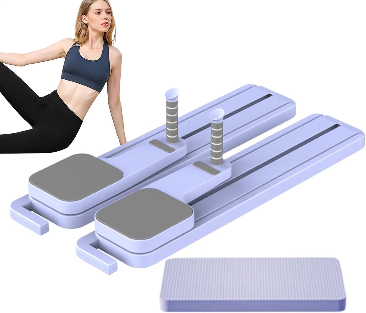 Pilates Apparatuur - Fitnessapparaat Core - Thuis Workout - Opvouwbaar Draagbaar - 145x15x14 cm