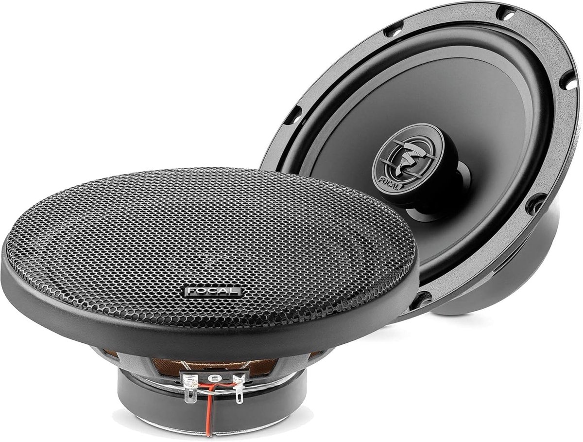 Coaxiale Luidsprekers - Auto Speakers - Verbeter Geluid - 2-Weg Systeem - 165 cm - Zwart