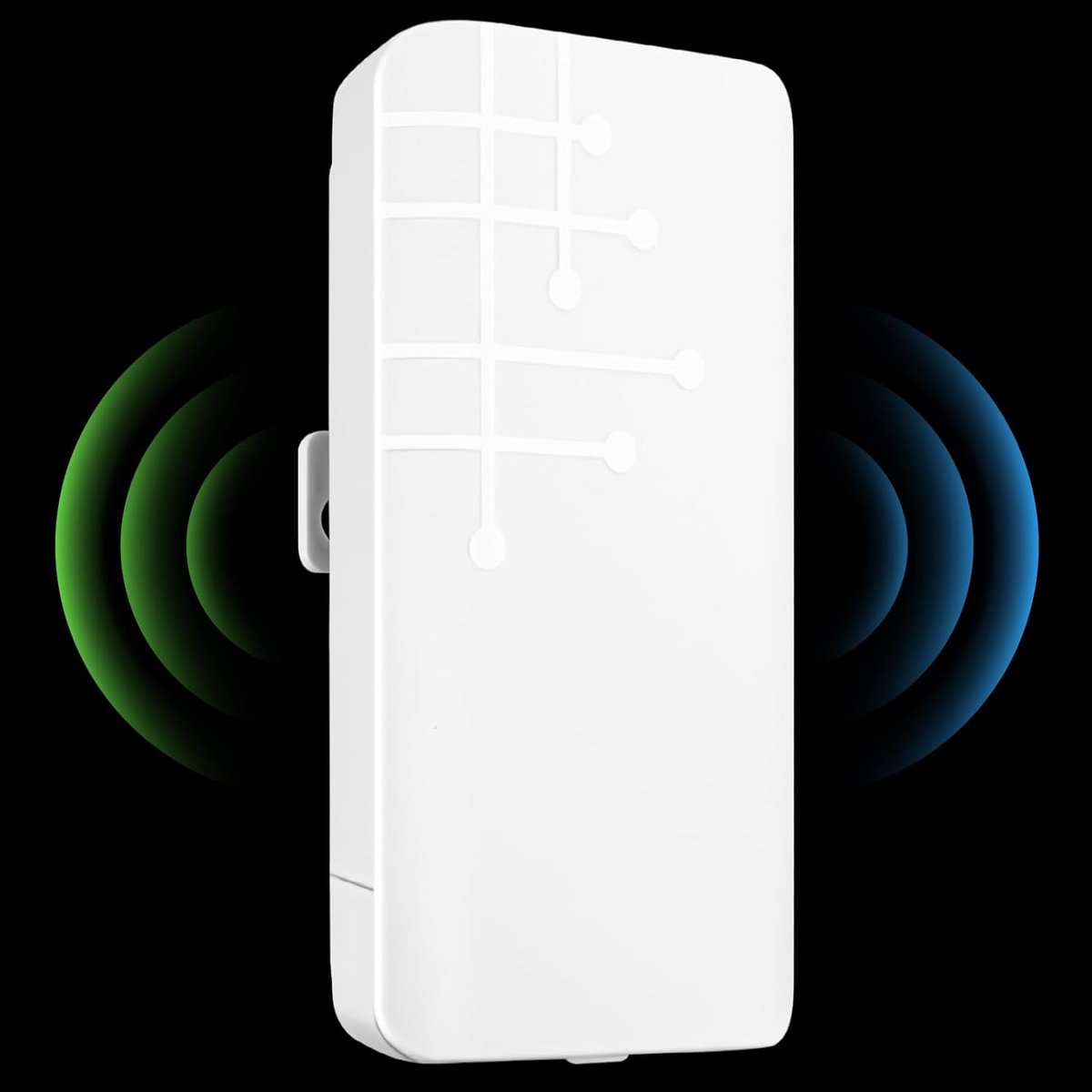 Wifi Versterker - WLAN Repeater - Buitenbereik Uitbreiden - Weerbestendig IP65 - 300 Mbit - Wit