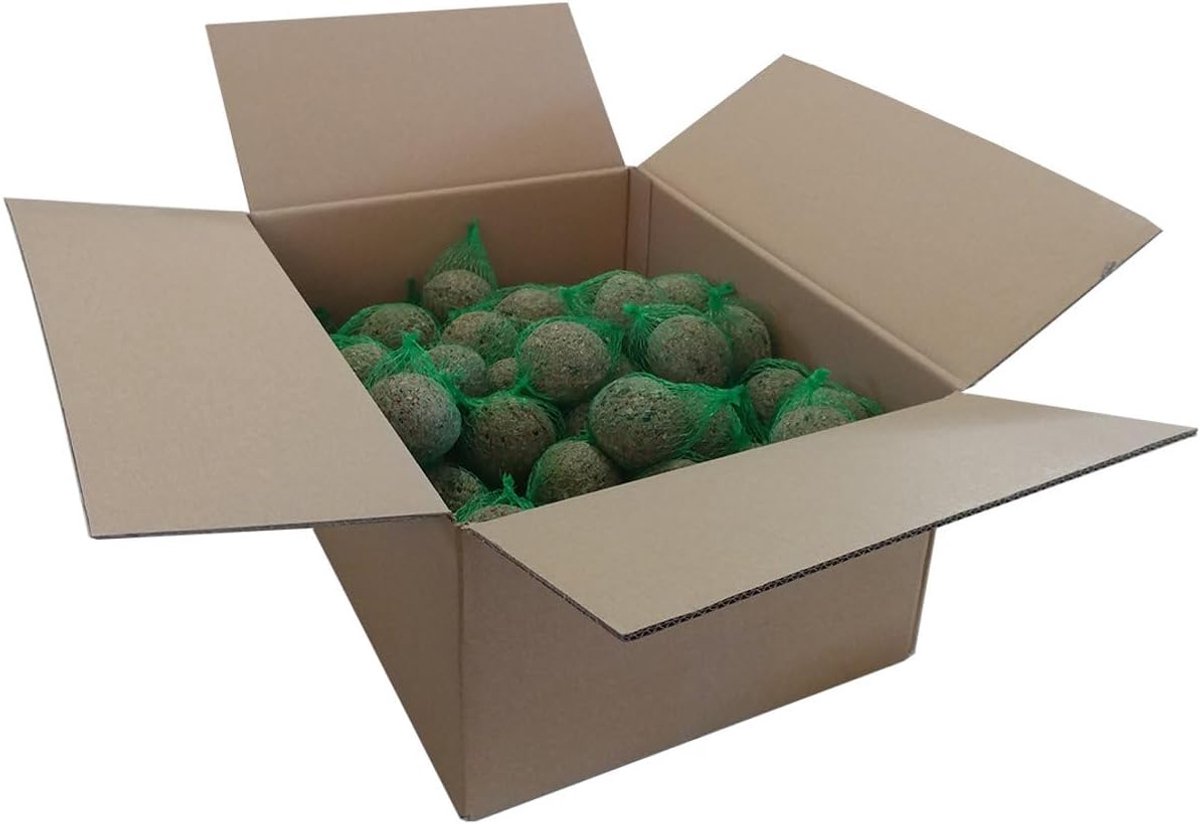 Vetbollen voor vogels - Mezenbollen voer - Buiten voeren - 100 stuks - 90 gram per stuk