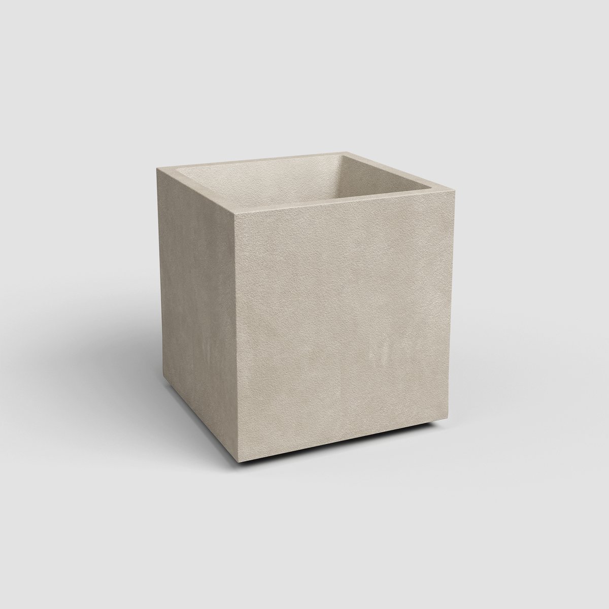 Artevasi sydney kunststof plantenbak 39.5x39.5x43cm crème