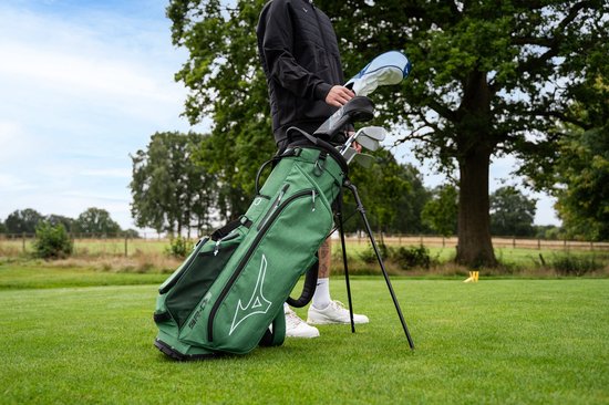 Mizuno BR D3 - Waterwerende Golftas - Standbag - Groen van Merkloos — afbeelding 4
