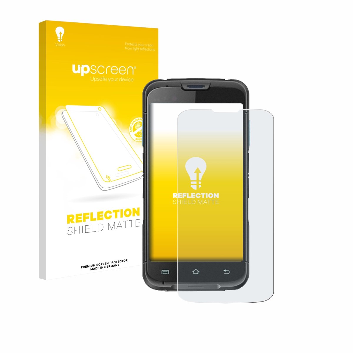 upscreen - Screenprotector voor Unitech EA602 - Folie Beschermfolie anti glare matte