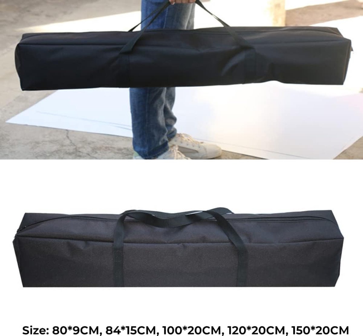 Draagtas voor statief 80-150 cm - Compacte microfoon & fotografie tas