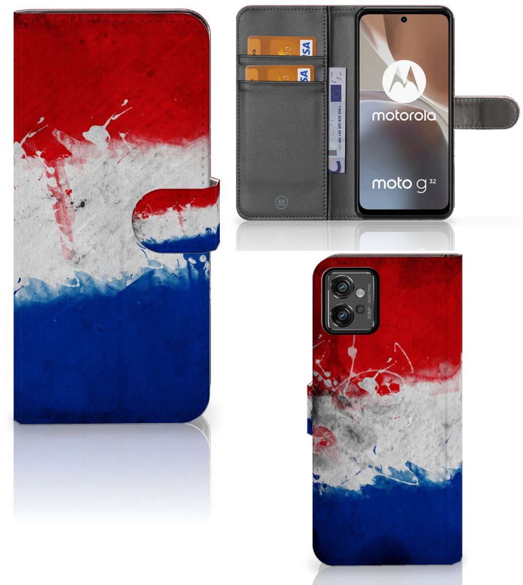 Motorola Moto G32 Bookstyle Case Nederland