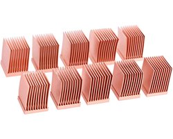 GPU RAM Koellichamen 10x10mm - 10 Stuks Passieve Koeling