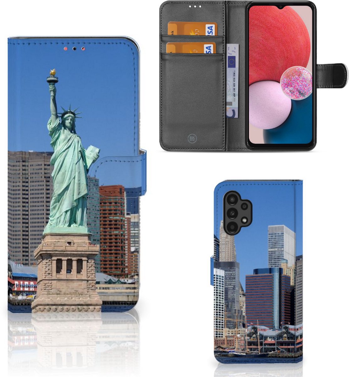 Samsung Galaxy A13 (4G) Flip Cover Vrijheidsbeeld