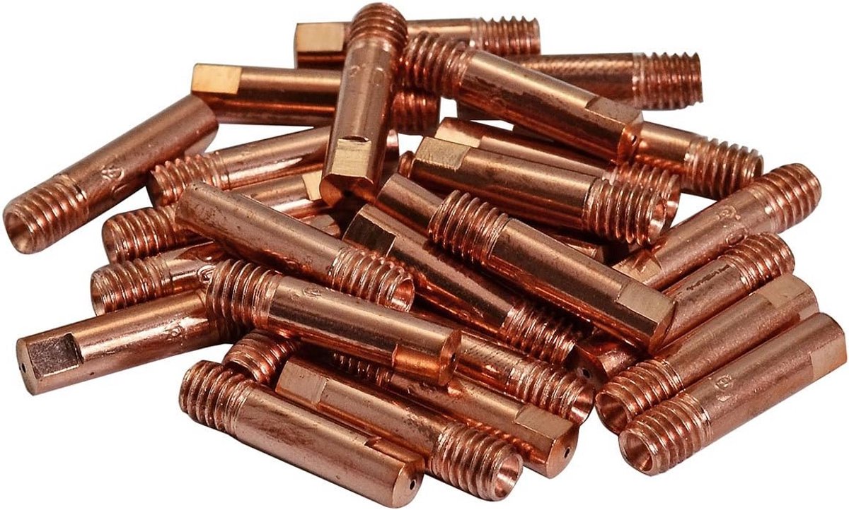 15AK MIG Lastoorts Contact Tip Φ0.9 mm - 50 Stuks