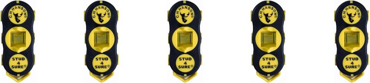 Magnetische Stud Finder Pack van 5 - Ideaal voor het bevestigen van planken en kasten