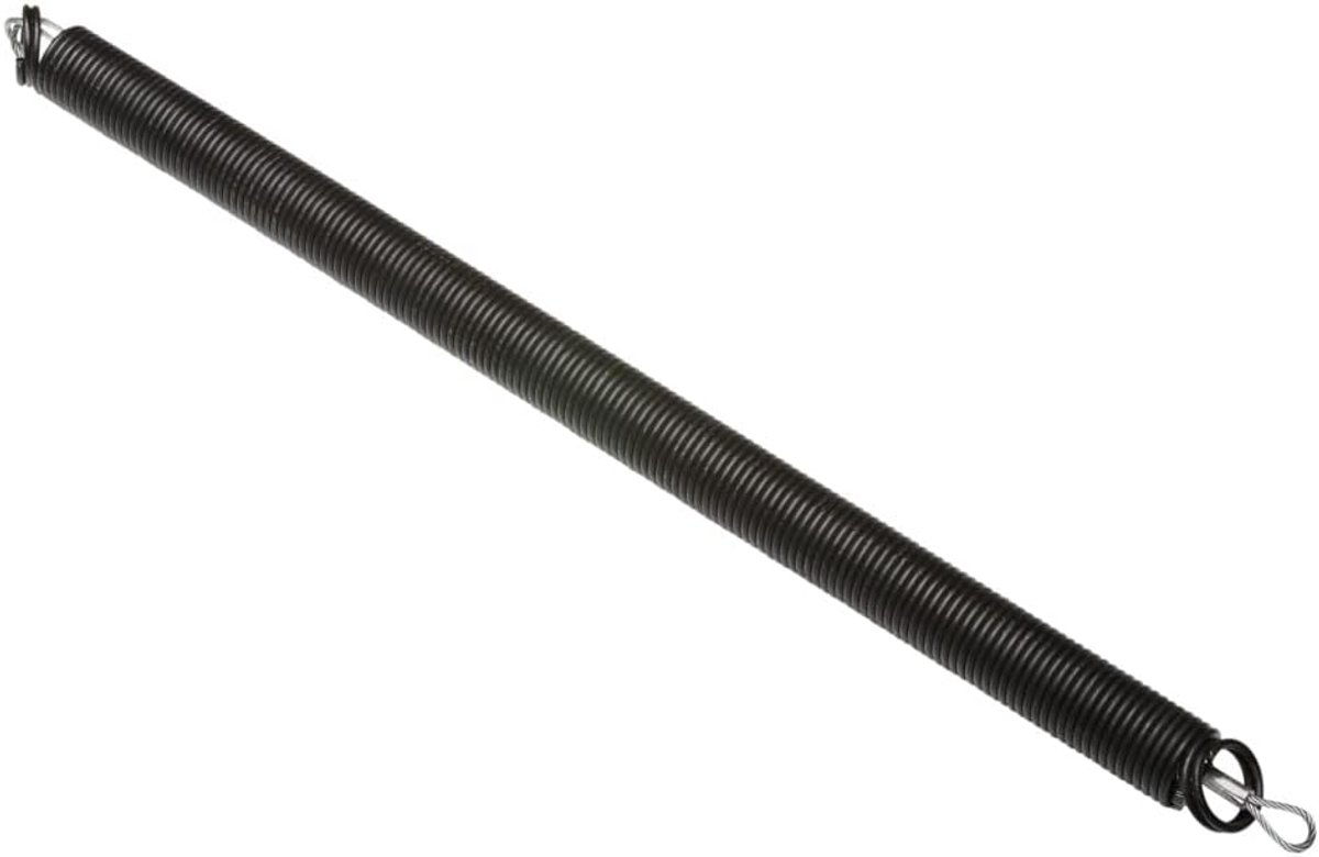 Garagedeur Verlengveren met Veiligheidskabels - 25 Inch x 63,5 kg - Zwart