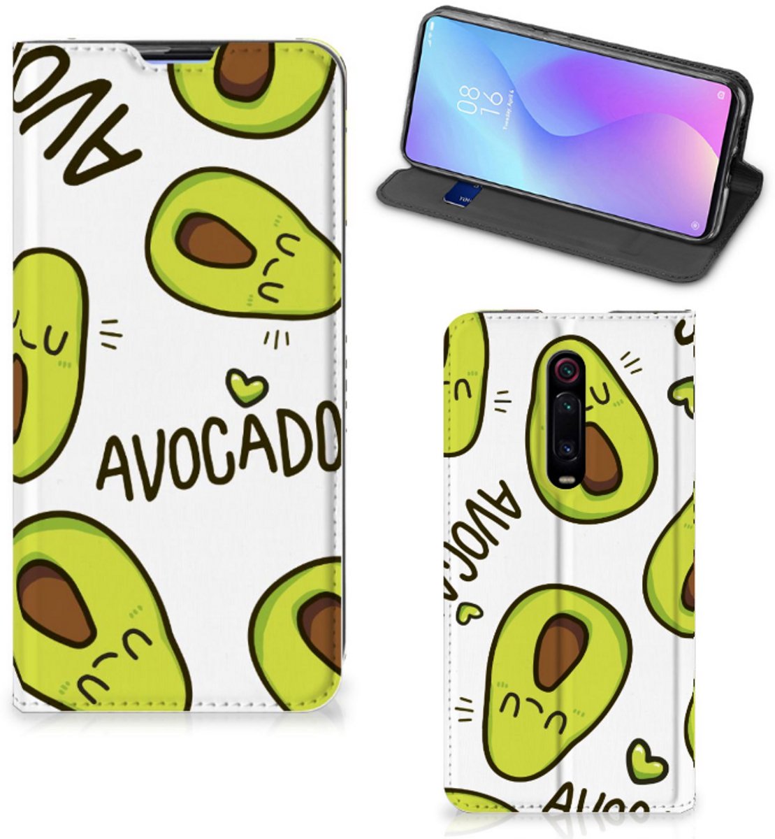 Xiaomi Mi 9T Pro Magnet Case Avocado Singing