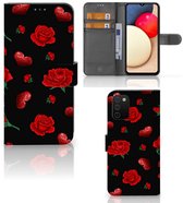 Etui portefeuille livre étui pour smartphone Samsung Galaxy A03s cadeau de la Saint-Valentin