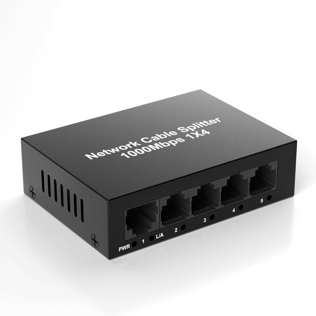 Hoge Snelheid RJ45 Ethernet Splitter 1 naar 4 Poorten, 1000Mbps Netwerk Switch voor Cat 5/5e/6/7/8