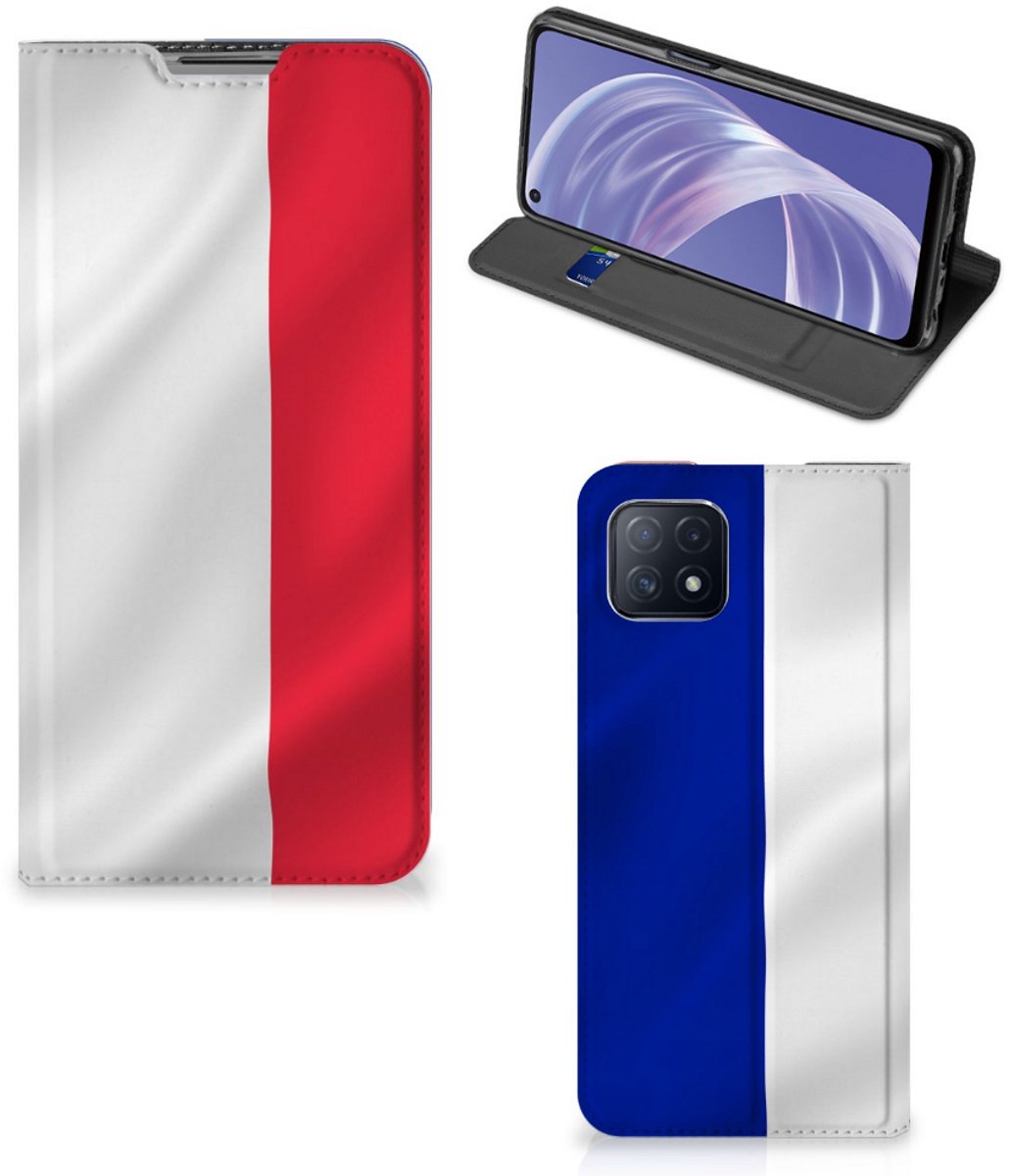 Standcase Hoesje voor OPPO A73 5G Standcase Frankrijk