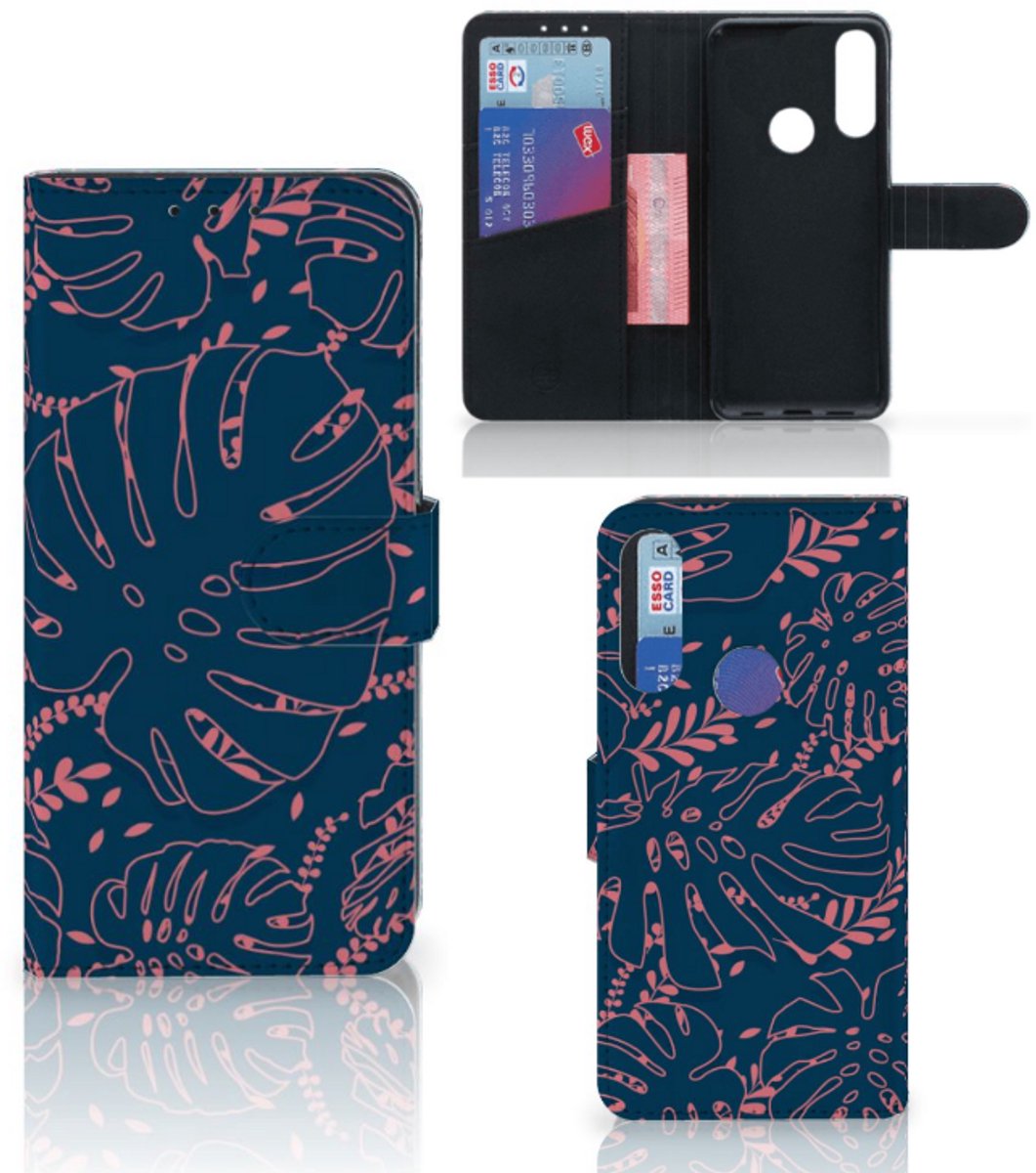 Alcatel 1S 2020 Hoesje Palm Leaves