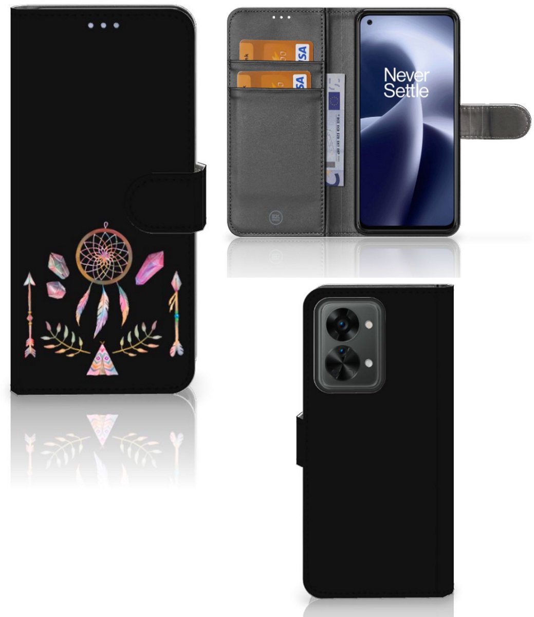 OnePlus Nord 2T Leuk Hoesje Boho Dreamcatcher
