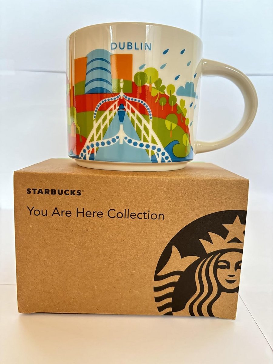 Souvenir Mok Dublin Serie 'You Are Here' Keramiek 415ml
