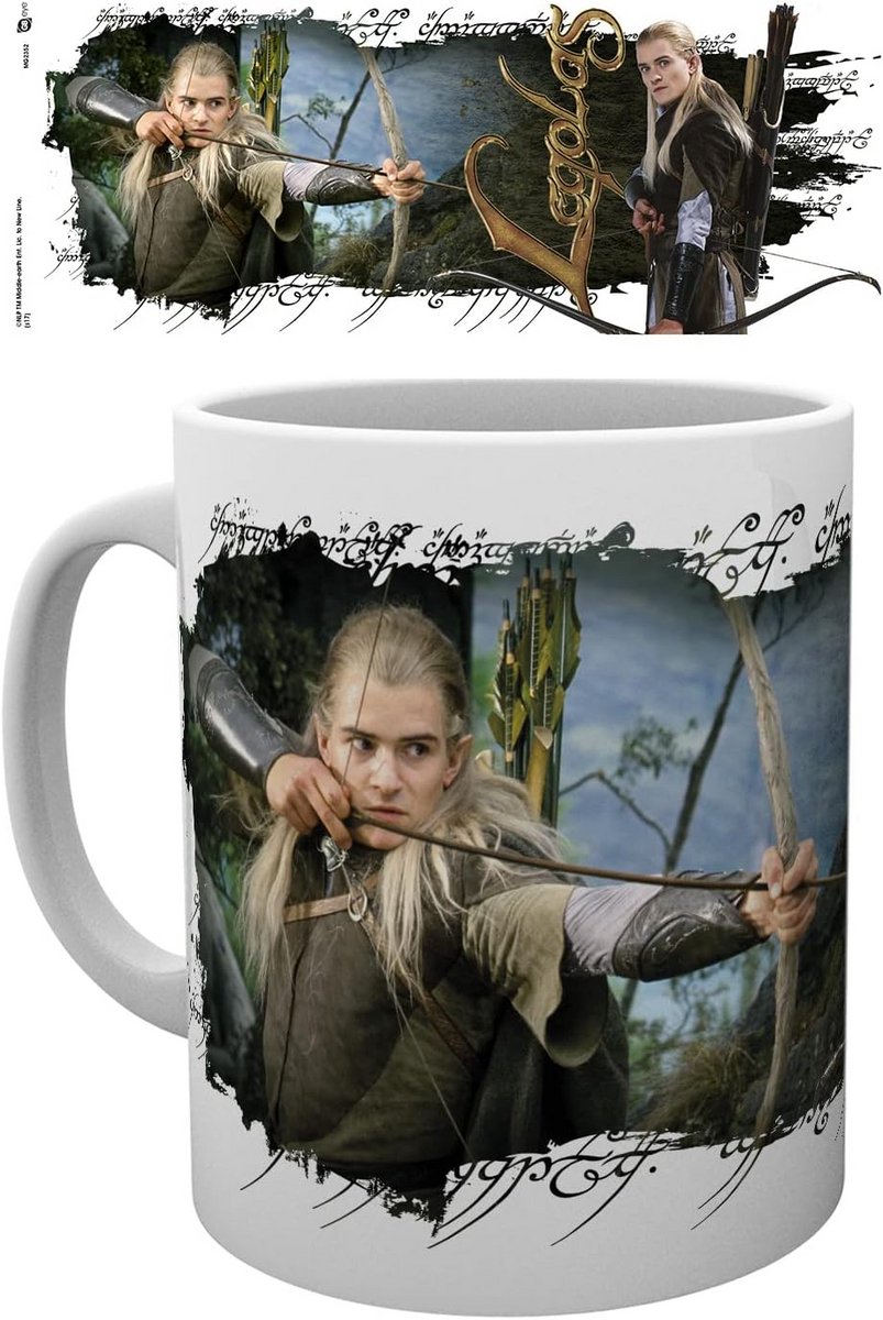 Warme Drank Mok met The Lord of The Rings Personage Elf