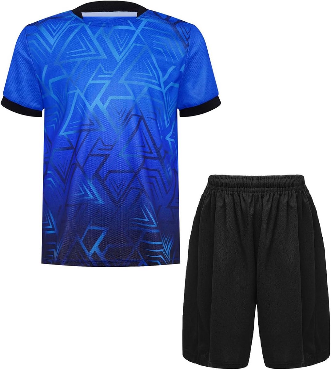 Sporttrainingspak voor Jongens: Korte Mouwen Shirt & Korte Broek