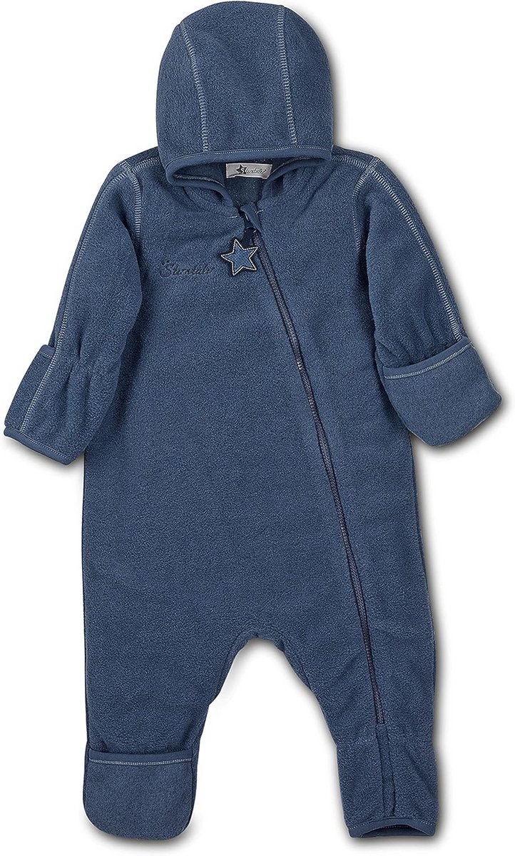 Warm Fleece Overall voor Baby's en Peuters met Capuchon en Omslag