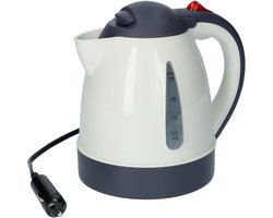 Carpoint Waterkoker 24 Volt – 1 Liter – Voor Auto, Vrachtwagen, Caravan, Camper of Boot – 24V stekker of sigarettenaansteker