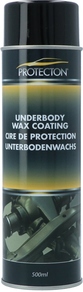 Protecton Underbody Waxcoating - Anti-roest beschermingsmiddel - Op wasbasis – Voor behandeld en onbehandeld metaal - Uitstekende corrosie werende werking - 500ml