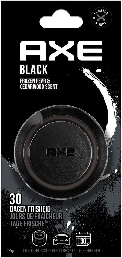 Axe Air Freshener Gel Can Noir Zwart
