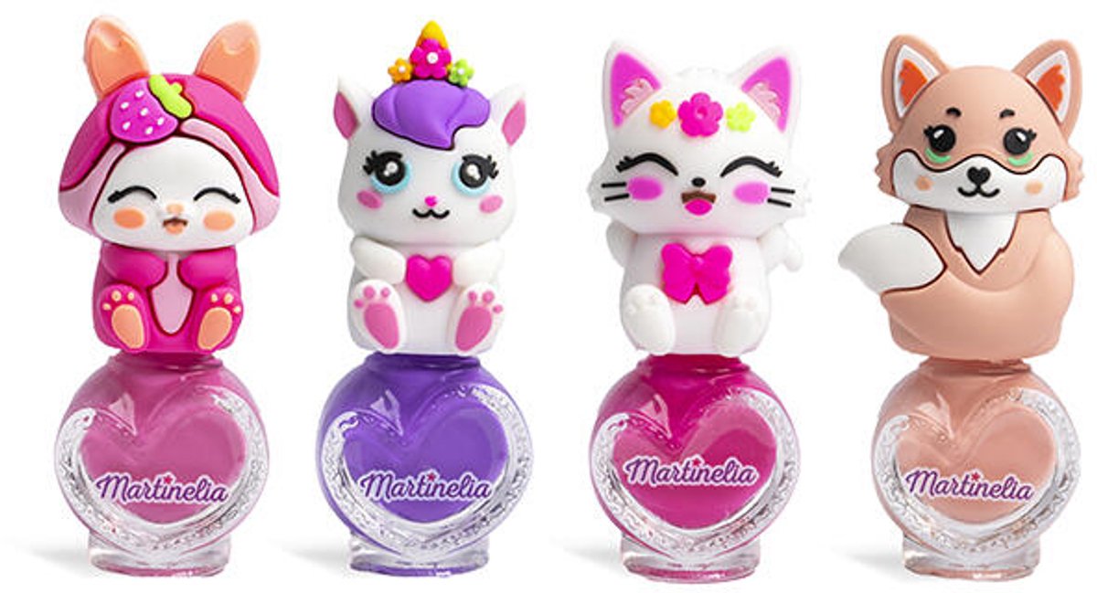 Martinelia Kindernagellak - Dierenthema - Verschillende kleuren 5 ml 1 stuk