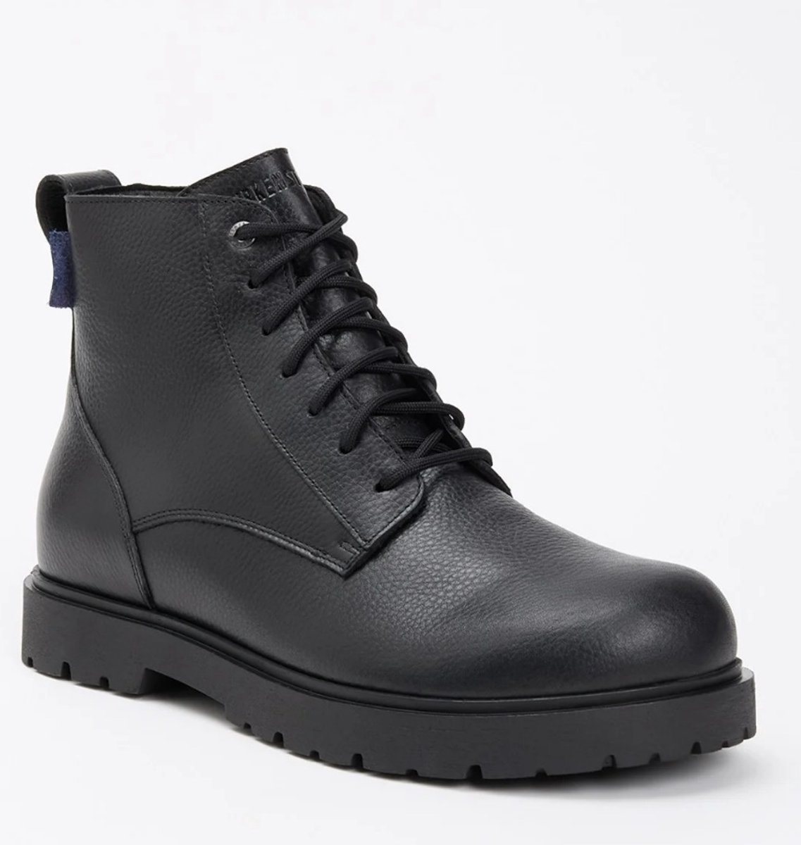 Birkenstock Highwood veterboot van leer Zwart