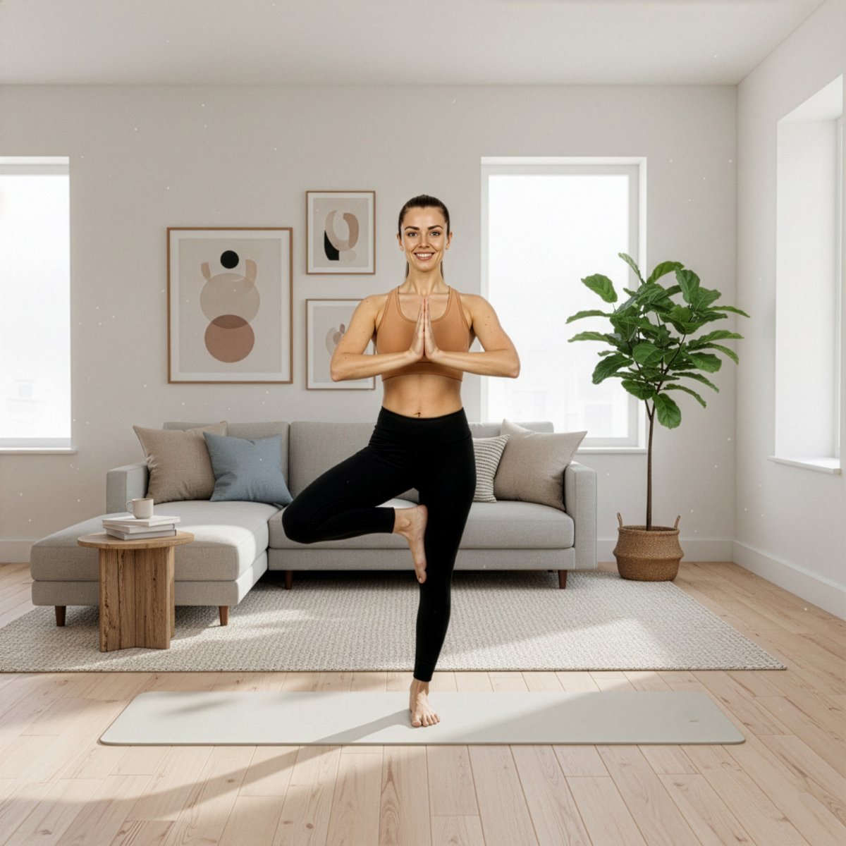 Springos Actiget Yogamat - Extra Dik - 183 x 61 x 0.6 CM thumbnail 3