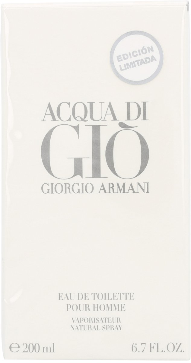 Giorgio Armani Acqua di Gio 200 ml Eau de Toilette - Herenparfum – foto 6