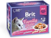 Brit Premium Pouches Fillets in Jelly Family Plate