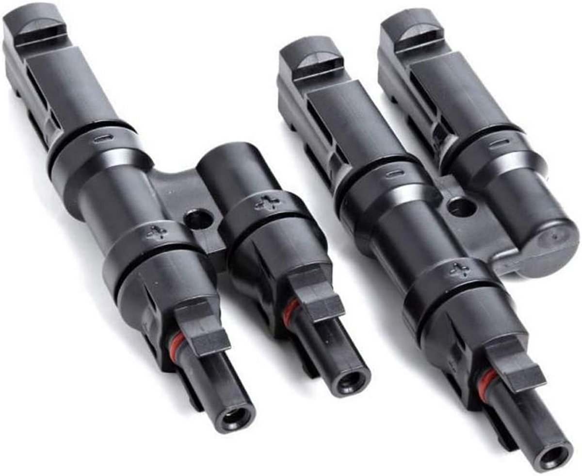 Y-Splitser Kabelset voor Zonnepanelen 4-6mm Solarkabelverbinder